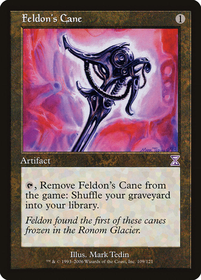 Feldon's Cane [Time Spiral Timeshifted] | Tables and Towers