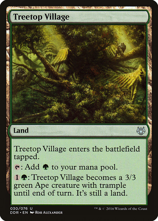 Treetop Village [Duel Decks: Nissa vs. Ob Nixilis] | Tables and Towers