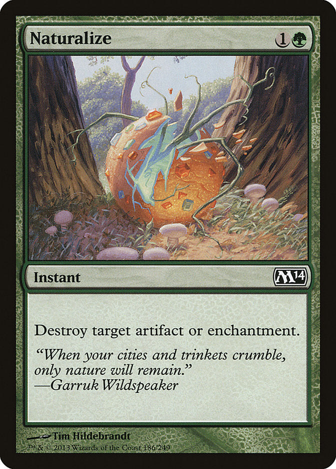 Naturalize [Magic 2014] | Tables and Towers