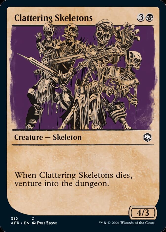 Clattering Skeletons (Showcase) [Dungeons & Dragons: Adventures in the Forgotten Realms] | Tables and Towers