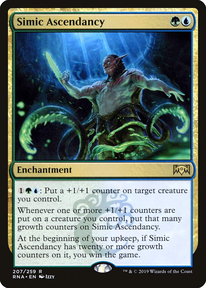 Simic Ascendancy [Ravnica Allegiance] | Tables and Towers