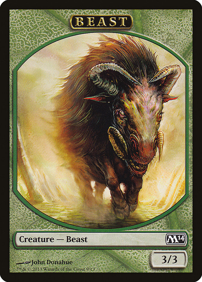 Beast Token [Magic 2014 Tokens] | Tables and Towers