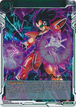 Double Sunday (BT7-070_PR) [Assault of the Saiyans Prerelease Promos] | Tables and Towers