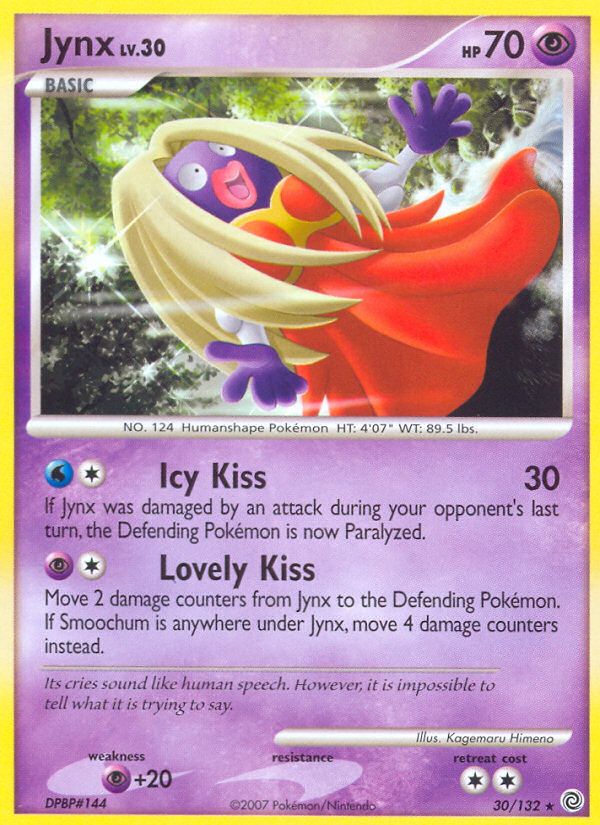 Jynx (30/132) [Diamond & Pearl: Secret Wonders] | Tables and Towers