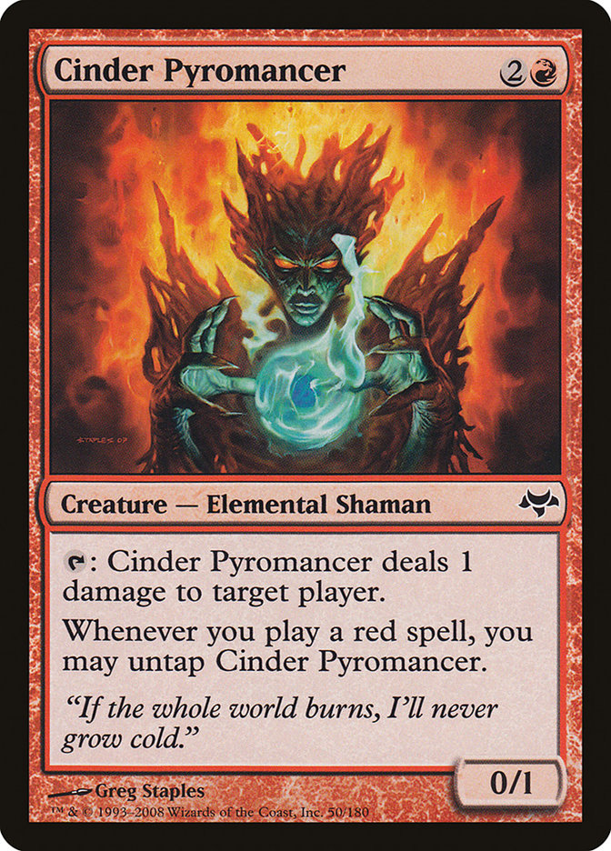 Cinder Pyromancer [Eventide] | Tables and Towers