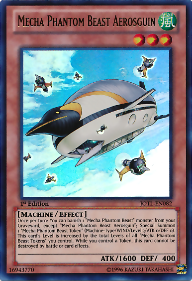 Mecha Phantom Beast Aerosguin [JOTL-EN082] Ultra Rare | Tables and Towers