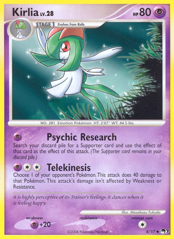 Kirlia (8/17) [POP Series 7] | Tables and Towers