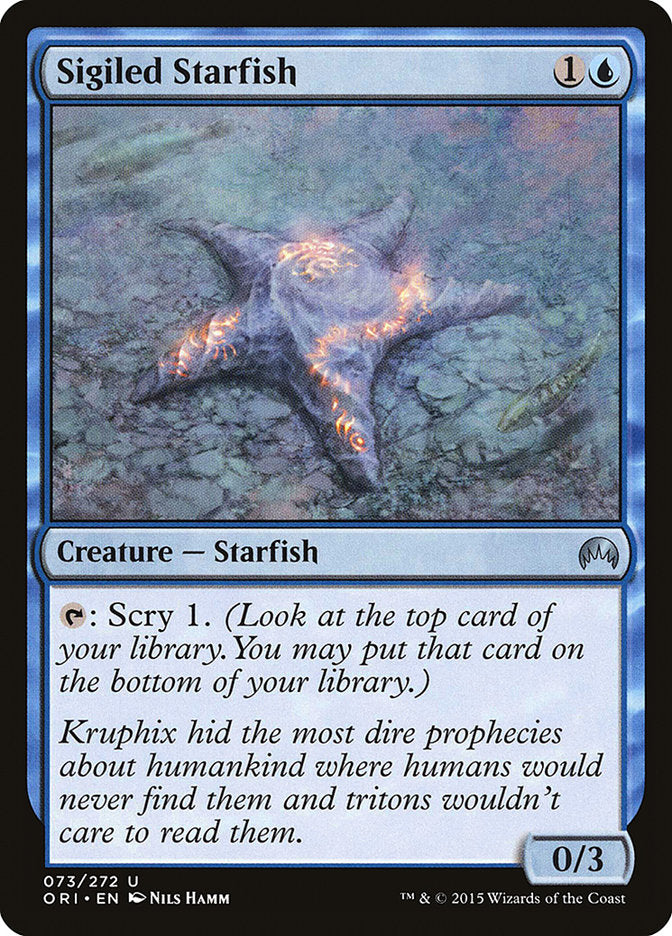 Sigiled Starfish [Magic Origins] | Tables and Towers