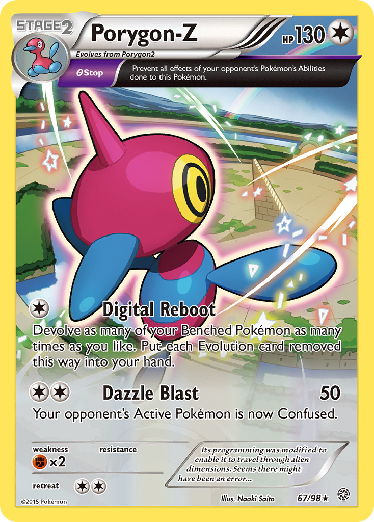 Porygon-Z (67/98) [XY: Ancient Origins] | Tables and Towers