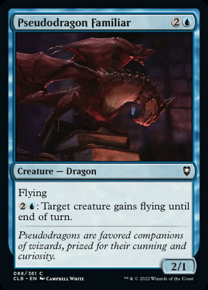 Pseudodragon Familiar [Commander Legends: Battle for Baldur's Gate] | Tables and Towers