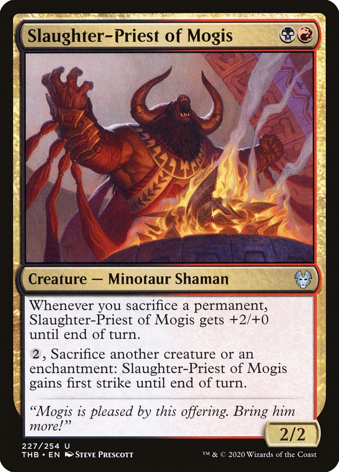 Slaughter-Priest of Mogis [Theros Beyond Death] | Tables and Towers