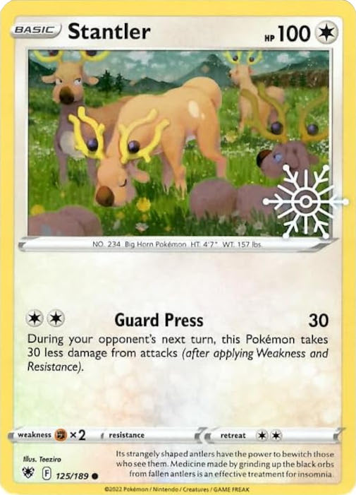 Stantler (125/189) (Holiday Calendar) [Sword & Shield: Astral Radiance] | Tables and Towers