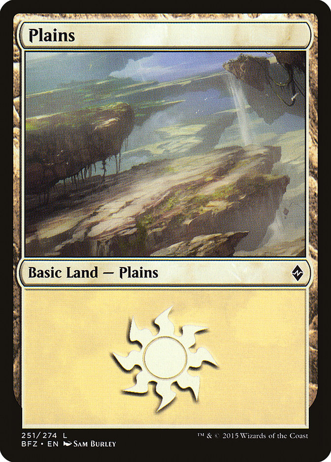 Plains (251) [Battle for Zendikar] | Tables and Towers