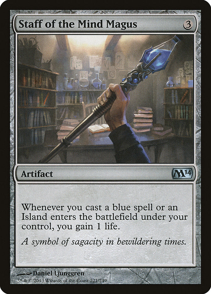 Staff of the Mind Magus [Magic 2014] | Tables and Towers