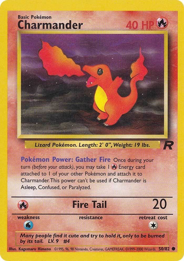 Charmander (50/82) [Team Rocket Unlimited] | Tables and Towers