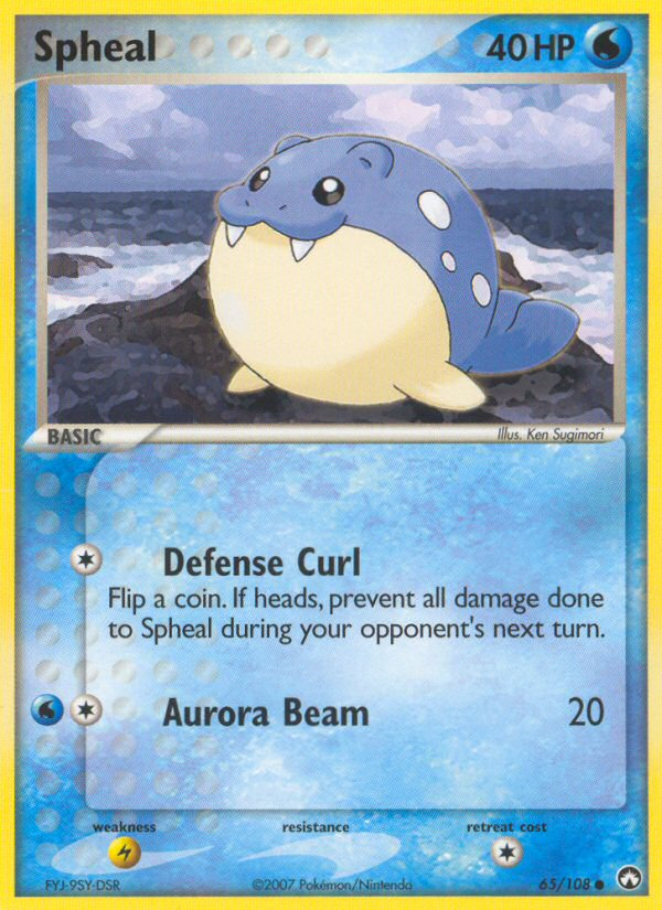 Spheal (65/108) [EX: Power Keepers] | Tables and Towers