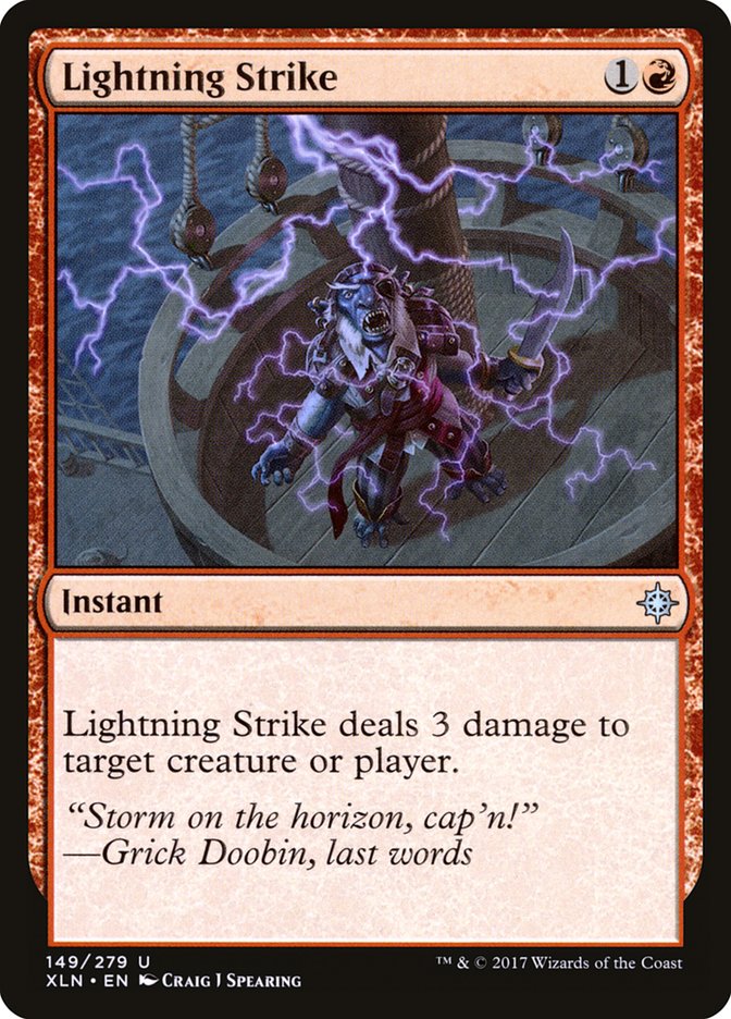 Lightning Strike [Ixalan] | Tables and Towers