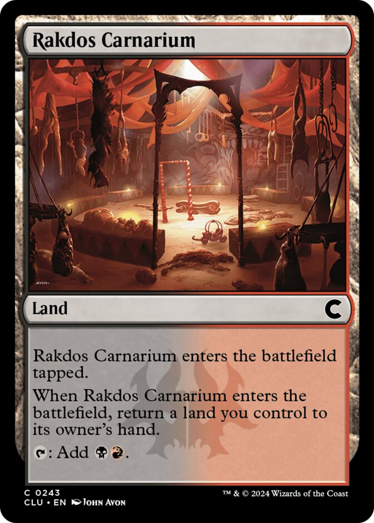 Rakdos Carnarium [Ravnica: Clue Edition] | Tables and Towers