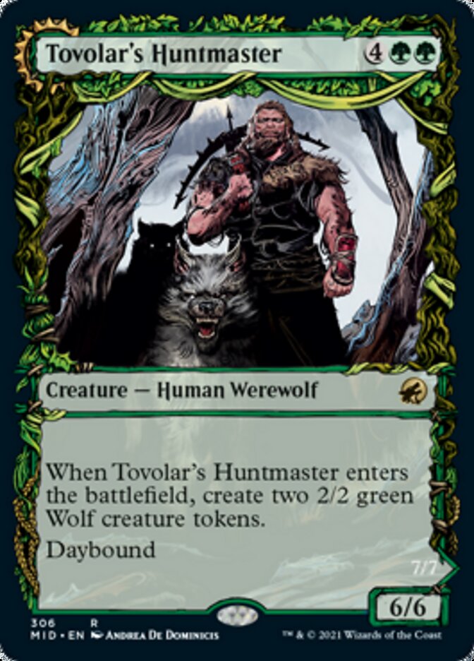 Tovolar's Huntmaster // Tovolar's Packleader (Showcase Equinox) [Innistrad: Midnight Hunt] | Tables and Towers