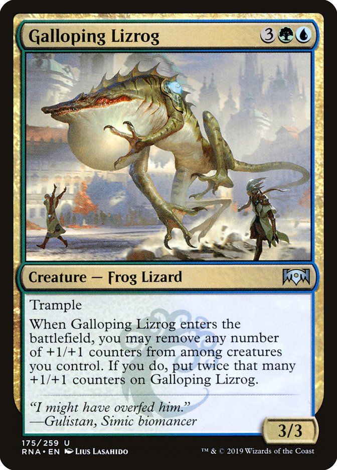 Galloping Lizrog [Ravnica Allegiance] | Tables and Towers