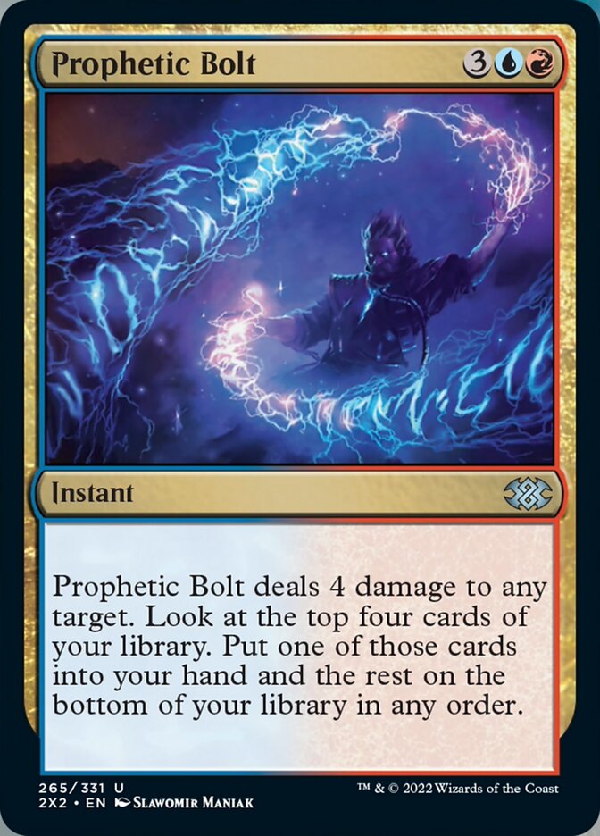 Prophetic Bolt [Double Masters 2022] | Tables and Towers