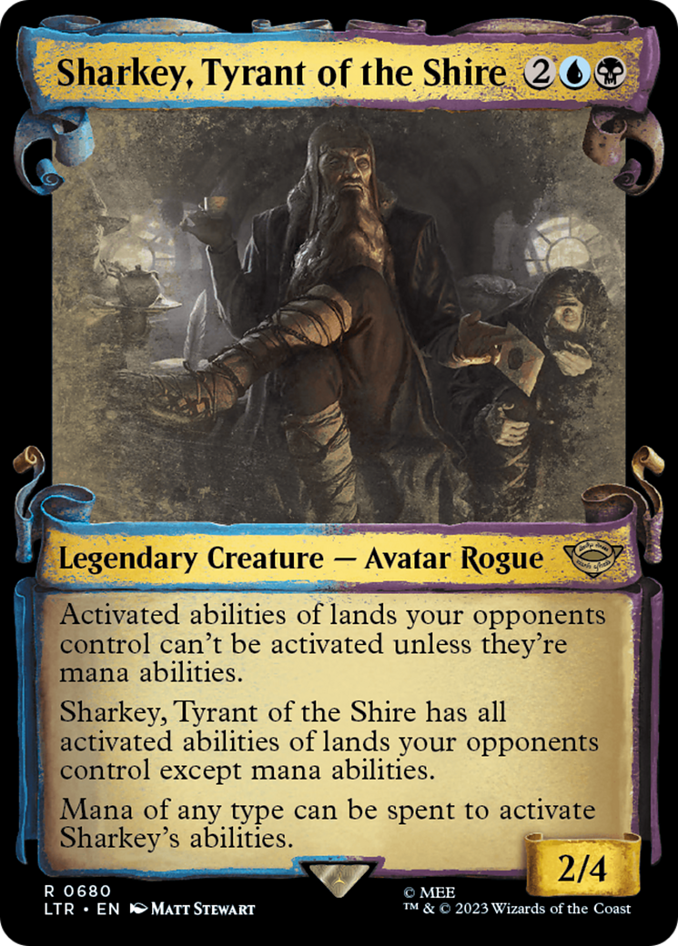 Sharkey, Tyrant of the Shire [The Lord of the Rings: Tales of Middle-Earth Showcase Scrolls] | Tables and Towers
