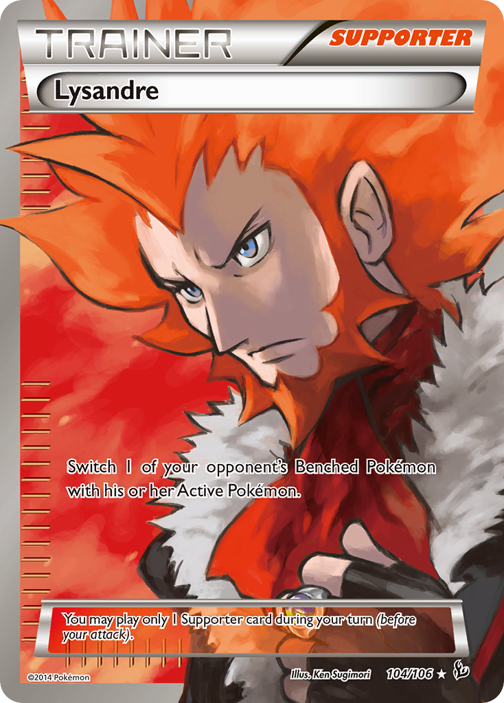 Lysandre (104/106) [XY: Flashfire] | Tables and Towers