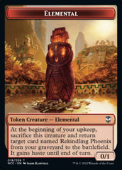 Elemental (018) // Copy Double-Sided Token [Streets of New Capenna Commander Tokens] | Tables and Towers