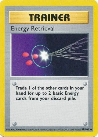 Energy Retrieval (81/102) [Base Set Shadowless Unlimited] | Tables and Towers