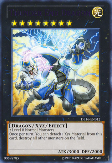Thunder End Dragon (Purple) [DL16-EN012] Rare | Tables and Towers