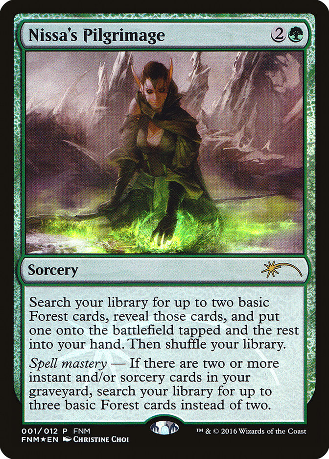 Nissa's Pilgrimage [Friday Night Magic 2016] | Tables and Towers