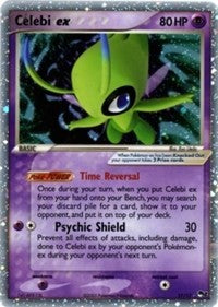 Celebi ex (17/17) (Holo) [POP Series 2] | Tables and Towers