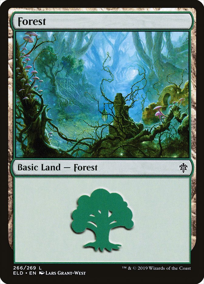 Forest (266) [Throne of Eldraine] | Tables and Towers