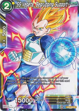 SS Vegeta, Begrudging Support (XD3-06) [The Ultimate Life Form] | Tables and Towers