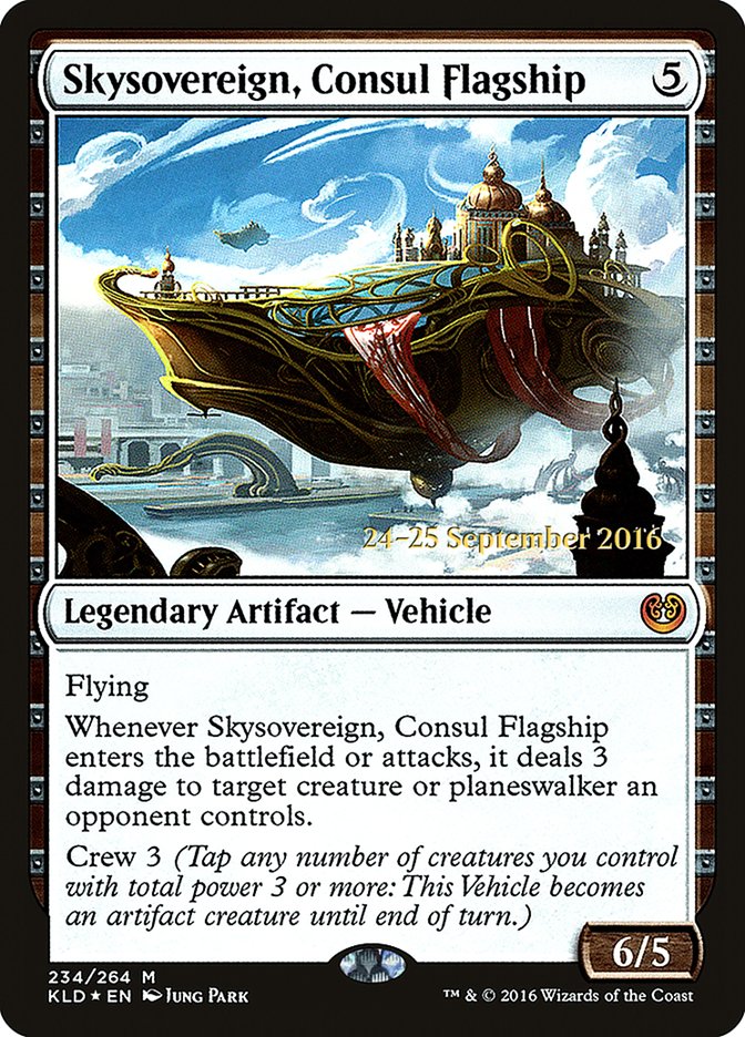 Skysovereign, Consul Flagship [Kaladesh Prerelease Promos] | Tables and Towers