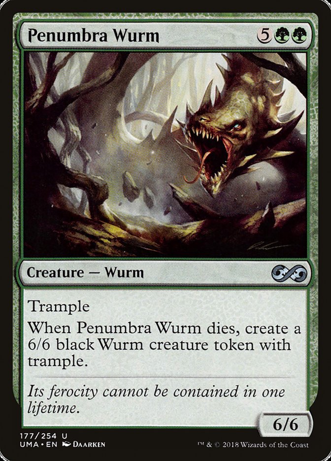 Penumbra Wurm [Ultimate Masters] | Tables and Towers