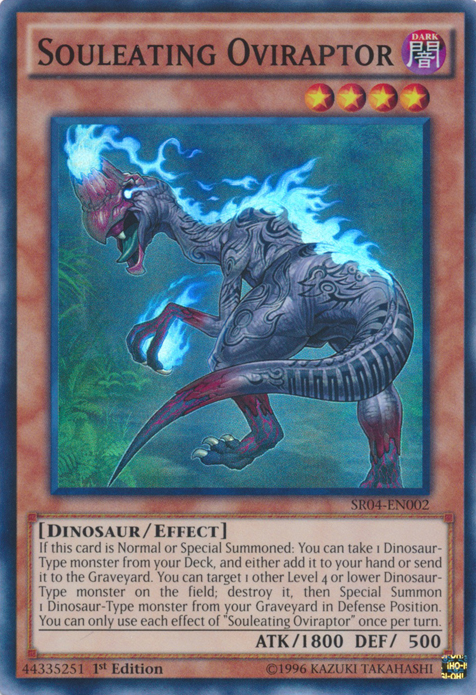 Souleating Oviraptor [SR04-EN002] Super Rare | Tables and Towers