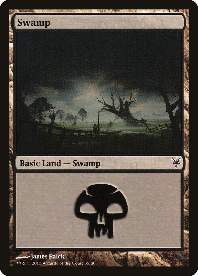 Swamp (35) [Duel Decks: Sorin vs. Tibalt] | Tables and Towers