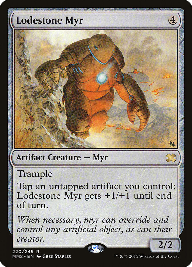 Lodestone Myr [Modern Masters 2015] | Tables and Towers