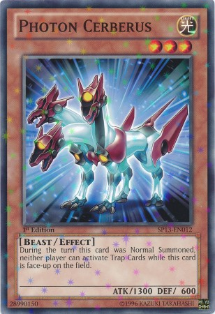 Photon Cerberus [SP13-EN012] Starfoil Rare | Tables and Towers