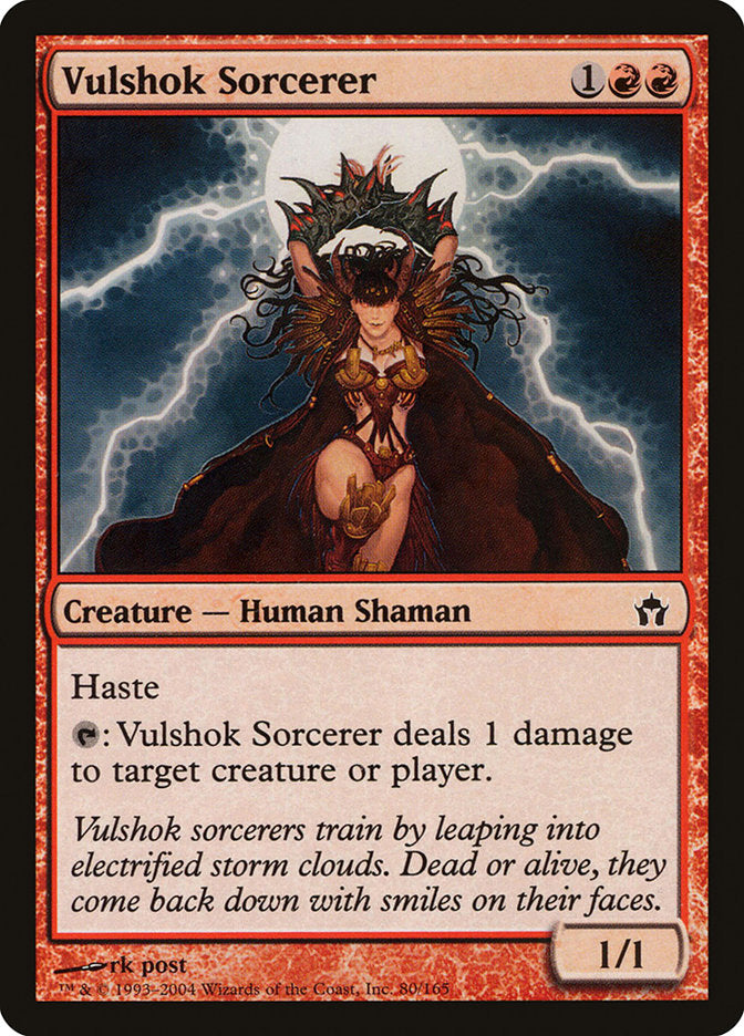 Vulshok Sorcerer [Fifth Dawn] | Tables and Towers