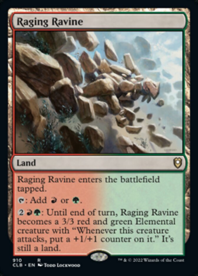 Raging Ravine [Commander Legends: Battle for Baldur's Gate] | Tables and Towers