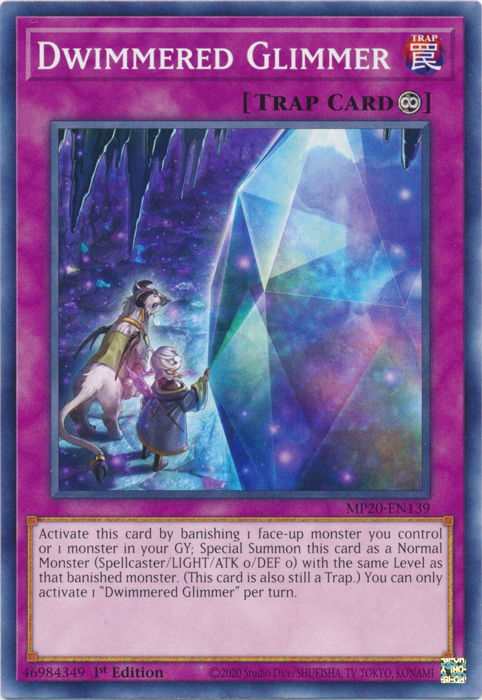 Dwimmered Glimmer [MP20-EN139] Common | Tables and Towers