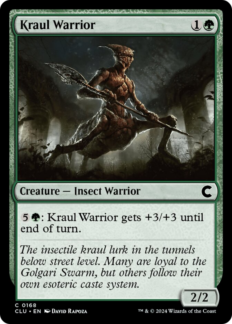 Kraul Warrior [Ravnica: Clue Edition] | Tables and Towers