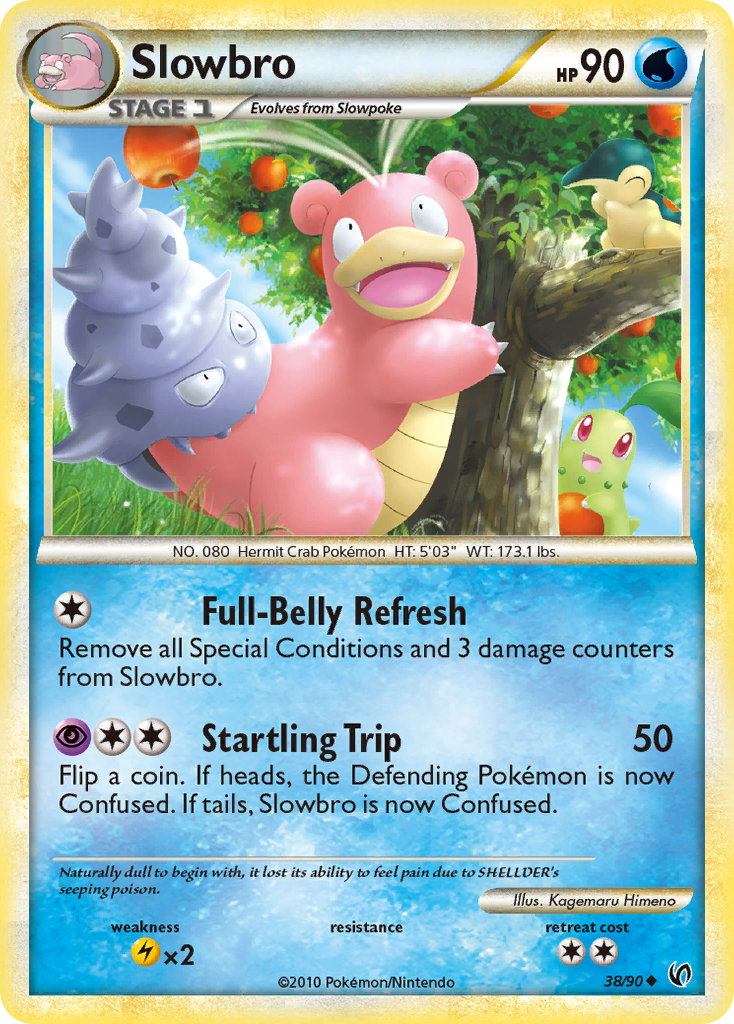 Slowbro (38/90) [HeartGold & SoulSilver: Undaunted] | Tables and Towers