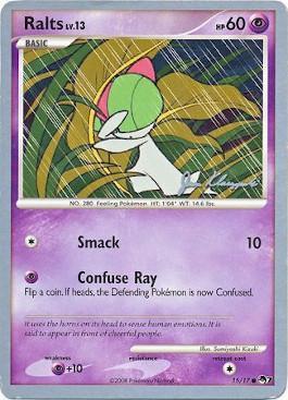 Ralts LV.13 (15/17) (Psychic Lock - Jason Klaczynski) [World Championships 2008] | Tables and Towers