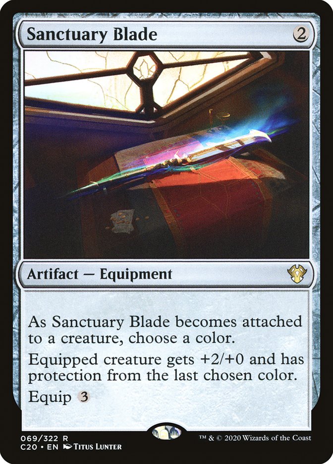 Sanctuary Blade [Commander 2020] | Tables and Towers