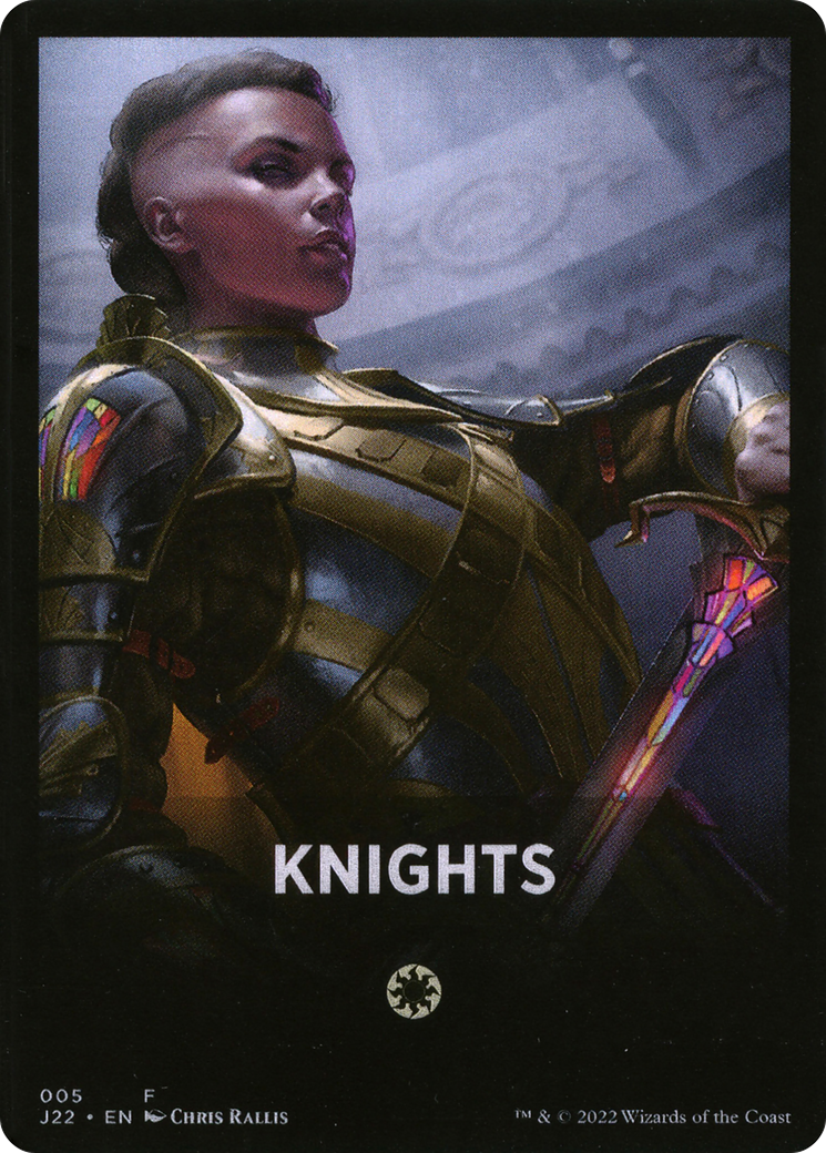 Knights Theme Card [Jumpstart 2022 Front Cards] | Tables and Towers