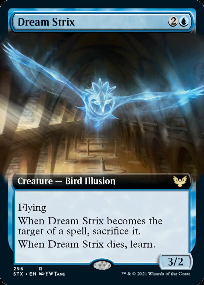 Dream Strix (Extended Art) [Strixhaven: School of Mages] | Tables and Towers