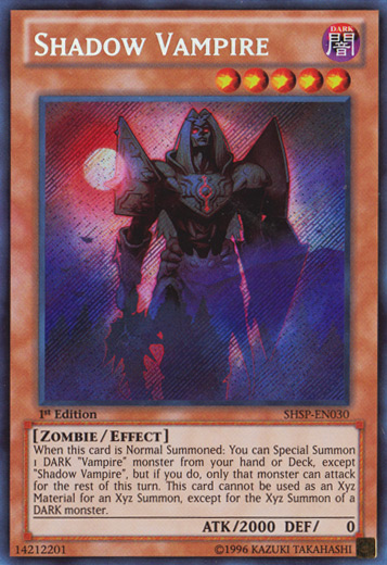 Shadow Vampire [SHSP-EN030] Secret Rare | Tables and Towers